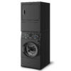 Speed Queen SF7 Stacked Washer-Dryer - Black - Image 3