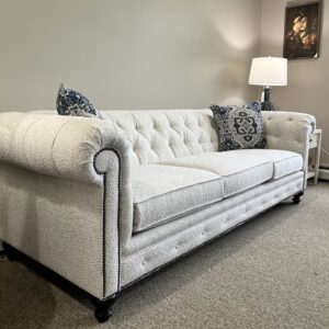 Mayo 8888F Stationary Sofa in Melody Ice Fabric