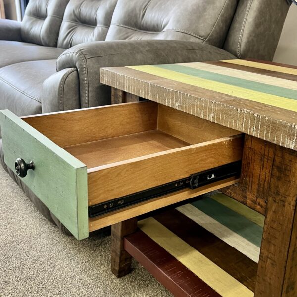 AWF Multi Color End Table - Image 2