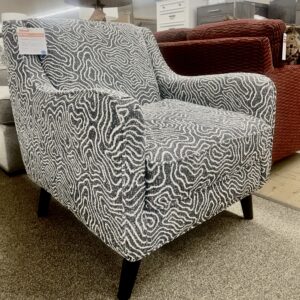 Fusion 240 Accent Chair in Riverbend Lapis Fabric