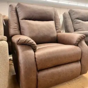 Southern Motion 6249-W2P/156-21 Stockton Big Mans Recliner in True Grit Cafe Fabric